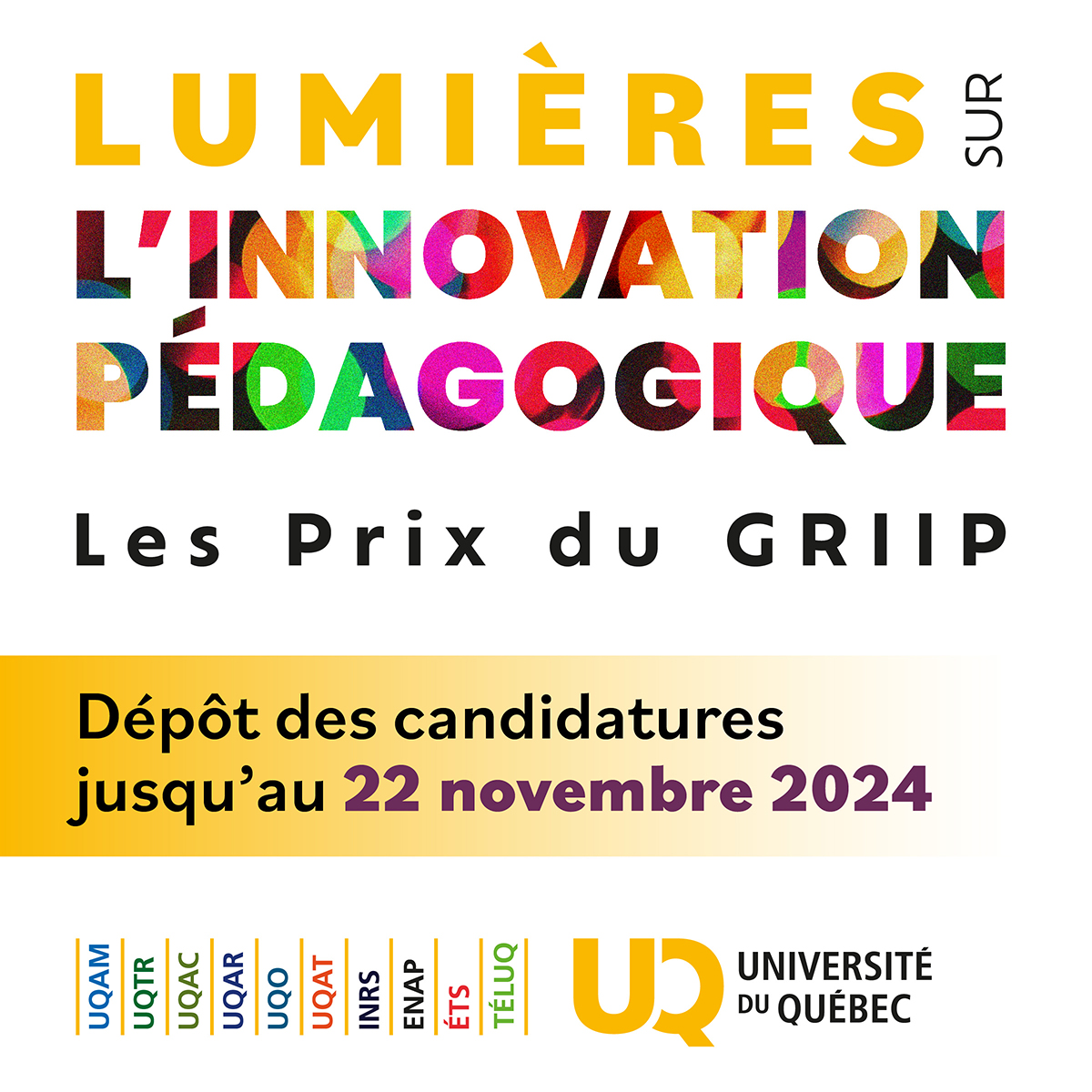 Ouverture du concours Lumières sur l’innovation pédagogique